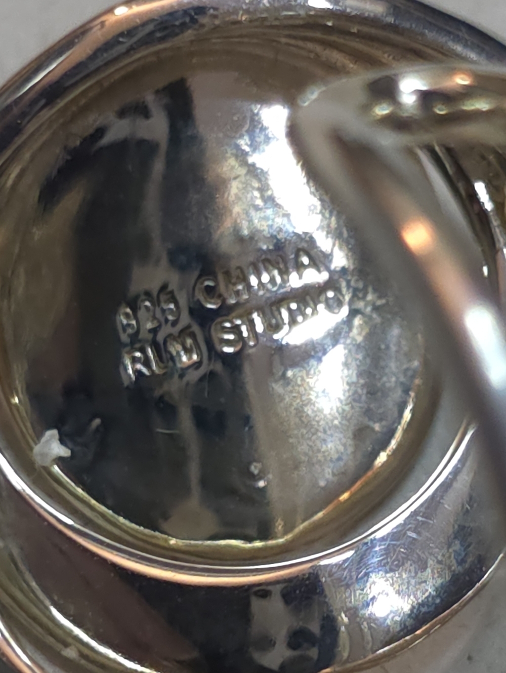 RLM STUDIOS ROBERT LEE MORRIS STERLING SILVER 925 DESIGNER RING ADJUSTABLE SIZE - Picture 6 of 7